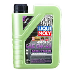 Liqui Moly 20230 Molygen New Generation 5W-40 Motor Oil, 1 Liter