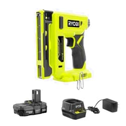 Ryobi 18-Volt Cordless Compression Drive Crown Stapler Combo Kit with Battery and Charger, (Non-Retail Packaging, Bulk Packaged) (Renewed)