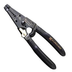 Fujiya PP323A-165-BG Wire Stripper A Type, 6.5 inches (165 mm), Black Gold, Spring Included