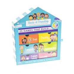 Open The Joy House of Friendship - DIY Friendship Playhouse Kit for Kids Ages 4-12, Social Skills Learning Activities, Creative Crafts for Teamwork, Communication, and Emotional Intelligence