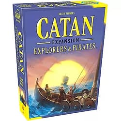 Catan Studio Catan Explorers and Pirates Board Game Expansion | Board Game for Adults and Family | Adventure Board Game | Ages 12+ | for 3 to 4 Players | Average Playtime 90 Minutes | Made by Catan Studio