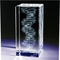 Bathsheba Sculpture Mini DNA Science Crystals