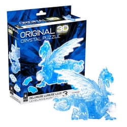 BePuzzled, Dragon Deluxe Original 3D Crystal Puzzle, Ages 12 and Up