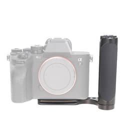 Fotga Universal Side Handle Grip Hand Grip Holder Stabilizer + Arca Swiss Camera Tripod Plate for Canon Nikon Sony DSLR Mirrorless Camera R8 R50 R100 R10 R7 ZV-E1 A7RV A7IV A7C A7CR S5 GH6 Z8 Z7 Z30