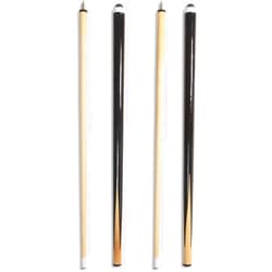 Phantasilet Pool Sticks 2-Piece 48 Inch Pool Cue Sticks with 13mm Tip Hardwood Billiard Cue Stick American Pool Game Practice Cues，2 Pack