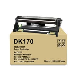 BUTEGOO DK-170 Drum Unit Replacement for Kyocera DK170 302LZ93061 Drum Kit for ECOSYS M2035dn M2535dn P2135d P2135dn FS-1035MFP FS-1135MFP FS-1320D FS-1370DN Printer (1-Pack)