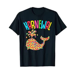 Köln Karneval Kostüm Damen Herren Kinder Fasching Carnival costume, whale, carnival, fancy dress, confetti T-Shirt