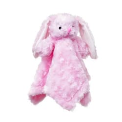 Red Dolphin Warm, Lovey, Fuzzy, Cozy, Soft Security Blanket - Lovie Snuggle Baby Blanket for Boys and Girls - Unisex Nursery Bedding Toy - Stuffed Animal Bunny - Perfect Baby Gift!