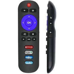 Smartby RC280 RC282 Universal Replacement for TCL-ROKU-TV-Remote, Compatible with Roku Westinghouse, Philips, ONN, Hitachi, Element, Haier, LG, Sanyo, JVC TVs