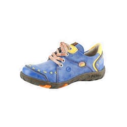 TMA EYES Women's Flat Shoes Lace-Up Fashion Leather Shoes