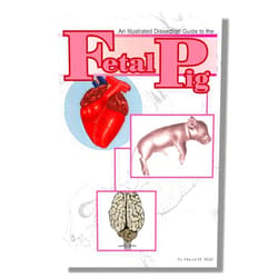Anatomy Lab Soft Cover Pig Dissection Guide Book