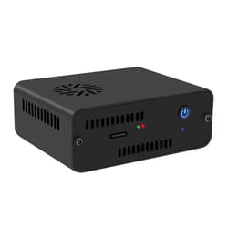 Geekworm NASPi V2.0 2.5 inch SATA HDD/SSD NAS Storage Kit with Safe Shutdown & Auto Power On Function for Raspberry Pi 4 Model B(Not Include Raspberry Pi 4)