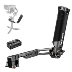 NEEWER RS4 RS3 Adjustable Gimbal Sling Handle Grip with NATO Rail, Compatible with DJI RS4 RS4 Pro RS3 RS3 Pro RS3 Mini RS2 RSC2 Ronin-S Ronin-SC for Low Angle Shot, Max Load 13.2lb, ST49