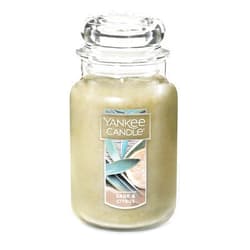 Yankee Candle Sage & Citrus Scented, Classic 22oz Large Jar Single Wick Candle, Over 110 Hours of Burn Time, Ideal for Home Decor and Gifts