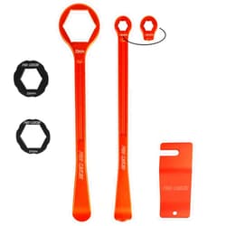 PRO CAKEN 10MM/0.39'' 13MM/0.51'' 22MM/0.87'' 27MM/1.06'' 32MM/1.26''Tire Iron Lever Tool Spoon Motorcycle Tire Change Kit Wrench Set Bead Buddy Kit Tire Repair Tool for European Bike XC SX XC EXCF