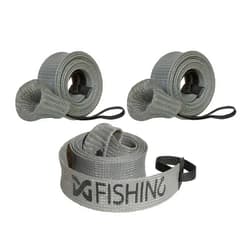 DynoGoods Fishing Rod Sleeve, 3 pack, 7ft Casting Rod Protector/Rod Sock/Rod Cover (Gray)
