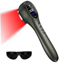 Anyork Red Light Device for Body, Near Infrared Light for Joint Muscle Reliefwith LED Display (3 x 808nm +14 x 650nm)