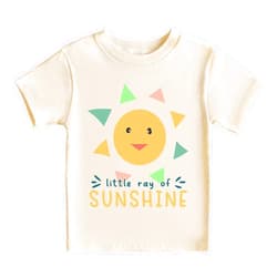 CAOMP Sunshine T-Shirts and Bodysuits for Baby Toddler and Youth Fun Family Outfits