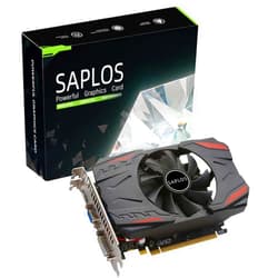 SAPLOS Radeon HD 7670 2GB Graphics Card, GDDR3, 128-bit, HDMI DVI-D VGA, Video Card for PC, PCI Express x 16, GPU, Low Power, for DirectX 11, OpenGL 4.5