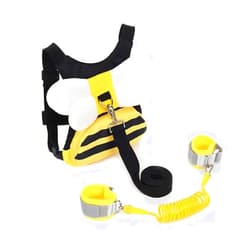 PandaEar 3 in 1 Toddler Harness Leashes + Anti Lost Wrist Link, Kids Bee Safety Backpack Harness with Children Leashes, Child Anti Lost Leash for Girls Boys Outdoor