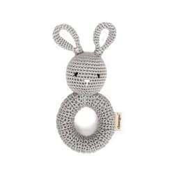 Cheengoo Organic Crocheted Bunny Ring Rattle