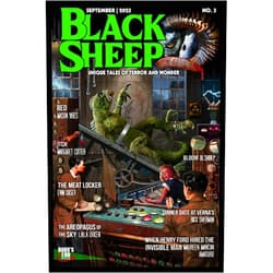 Wayne Kyle Spitzer,Evan Kaiser,DL Shirey,R.A. Daunton,Rick Sherman,Margaret Cotter,Mason Yates,Matt McHugh,Läilä Örken,Maureen Mancini Amaturo Black Sheep: Unique Tales of Terror and Wonder No. 3: September 2023