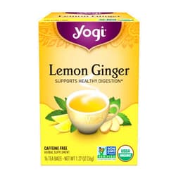 Yogi Tea Lemon Ginger Tea Bags, 16 ct
