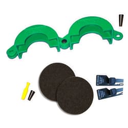 Generic Drum Lock Safety Clamp, Starter Kit, Green, Solid Lockout/Tagout
