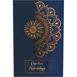 BMD FR PUBLISHING Répertoire Alphabétique: Carnet de Notes - 110 Pages en ordre alphabétique de A à Z ( 4 Pages pour chaque lettre ) En format pratique A5 - 15.24 x 22.86 cm - 01 (French Edition)
