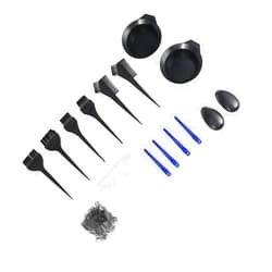 VINTORKY Hair Coloring Kit Comprehensive Tool Set Brush Bowl Comb Suits Salon Diy Projects