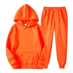 Generic Track Suit For Men 2 Piece Hoodie Jackets and Pants Sport Gym Running Activewear Sweat Set Lightweight Outfits