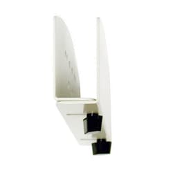 Ergotron – Vertical Small CPU Holder – Add-on for VESA Monitor Arms, Neo-Flex Rolling Carts or Wall Tracks – Small, White