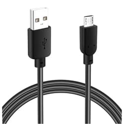 Kxable Micro USB Cable 15 Feet, Fast Charging & Data Sync, Extra Long Power Extension Cable for Security Camera, Wyze Cam Pan, Blink Mini, YI Home, Compatible with Galaxy S7 S6, Fire TV, Kindle, Sony, PS4