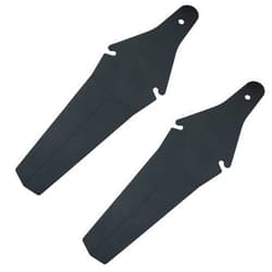 ZYAMY 2pcs Folding Road Fenders Bike Bicycle Cycling Tire Rear Fenders for Bike Accessories 33 x 10cm Black
