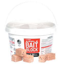 JT Eaton 704-AP Bait Block Anticoagulant Rodenticide, Apple Flavor, for Mice and Rats (4 lb Pail of 64)