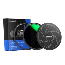 NEEWER 82mm 3-in-1 Magnetic ND Lens Filter Kit, includes 10-Stop Fixed Neutral Density ND1000 Filter +Adapter Ring+Lens Filter Cap with 42-Layer Coating/Ultra Slim/Scratch Resistant HD Optical Glass