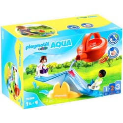 Playmobil 1.2.3 Aqua Water Seesaw with Watering Can
