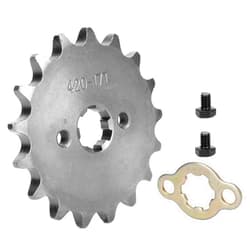 WEIYINGSI Motorcycle Front Engine Sprocket 420-17T 17MM, Dirt Bike Sprocket for 50cc 70cc 90cc 110cc 125cc Dirt Pit Bike Mini ATV 4 Wheeler Moped Go Kart Quads