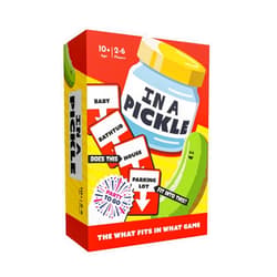 Gamewright - Party to Go - in a Pickle - Card Game - Age 10+, 2-6 Players