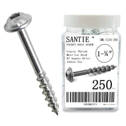 Santie Zinc Pocket-Hole Screws 1-1/4