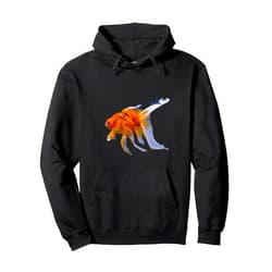 Pet Goldfish Gifts And Fancy Fish Tees by taiche Goldfish Realistic Vector Cut Out Isolated 3 Pullover Hoodie