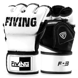 FIVING MMA Gloves for Men & Women,Boxing Gloves for Punching Bag,Sparring,Training,Muay Thai,MMA,Martial Arts Bag Gloves,Kickboxing Gloves with Open Palms