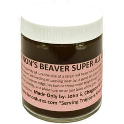 Lenon Lures Lenon's Beaver Super All Call Lure 8 oz. Jar Long Liner Trapper's Special
