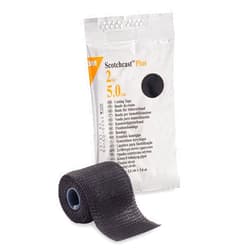 Scotchcast Plus 3M Scotchcast Plus Cast Tape 2 Inch X 12 Foot Fiberglass Black, 82002A - One Roll
