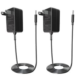 Yubunt 12V/1A AC/DC Power Adapter, Suitable for CCTV Security Cameras. Compatible with Lorex, Night, ZOSI, Reolink, Owl, Swann Security Cameras. (Pack of 2)