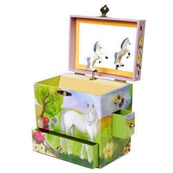 Enchantmints Horse Fairy Musical Jewelry Box Spins to 