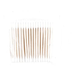 Zyugon Cotton Swabs for Cosmetic Purposes 100Ct | Double Tipped Cotton Buds Strong Toughness Handle | 100% Natural Cotton Swabs White