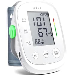 AILE Blood Pressure Monitor,AILE blood pressure machine Upper Arm Large Cuff(8.7