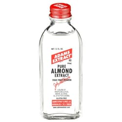 Adams Extract Pure Almond Extract, True Fruit Flavor, Gluten Free, 1.5 FL OZ Glass Bottle (Pack of 1)