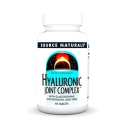 Source Naturals Hyaluronic Joint Complex with Glucosamine, Chondroitin & MSM Extra Strength - 60 Tablets